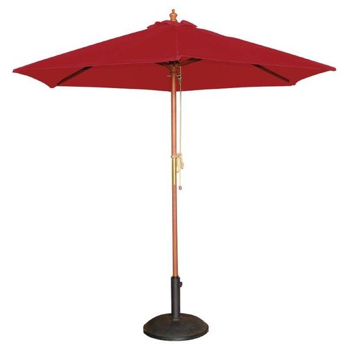  Bolero Parasol Rond Rood 3 (Ø) meter 