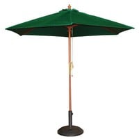 Parasol vert rond Ø 2,5 mètres
