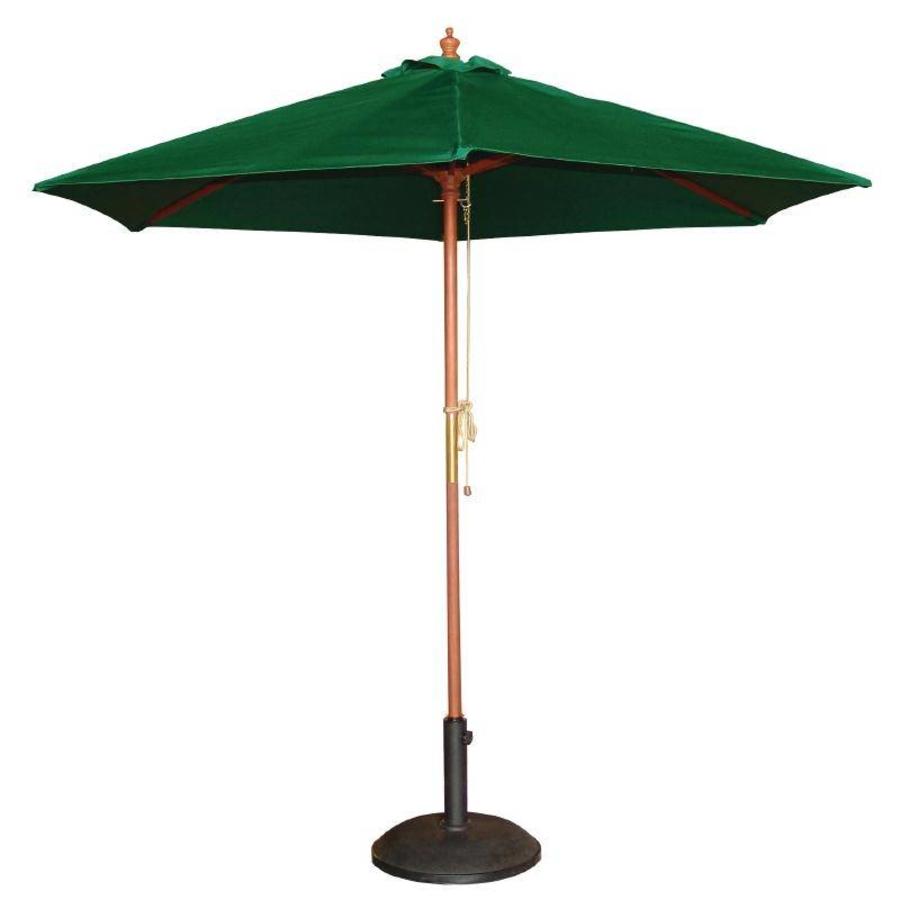 Groen Parasol rond Ø 2,5 meter