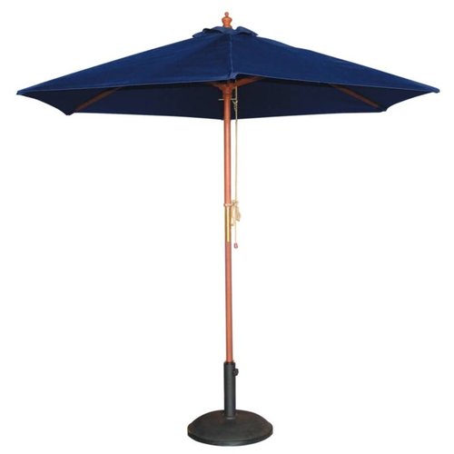  HorecaTraders Blauw Terras Parasol rond Ø 2,5 meter 