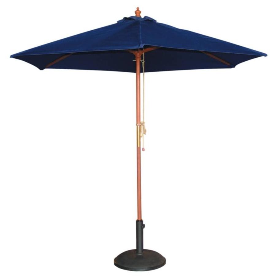 Blauw Terras Parasol rond Ø 2,5 meter