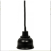 Saro Lampe chauffante | métal léger noir | (Ø 125 mm) | Modèle Curtis