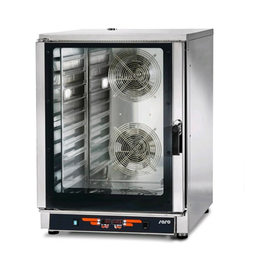 Hot air combination oven with steam model D | 84x91x115 cm