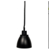 Saro Lampe chauffante | métal léger noir | (Ø 125 mm) | Modèle Francis