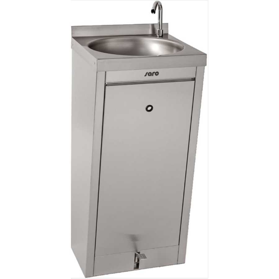 Hand wash basin Foot control 400x400x (H) 910mm