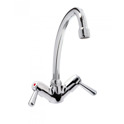  Saro Stainless steel faucet | 1 hole | Ø 27 mm 