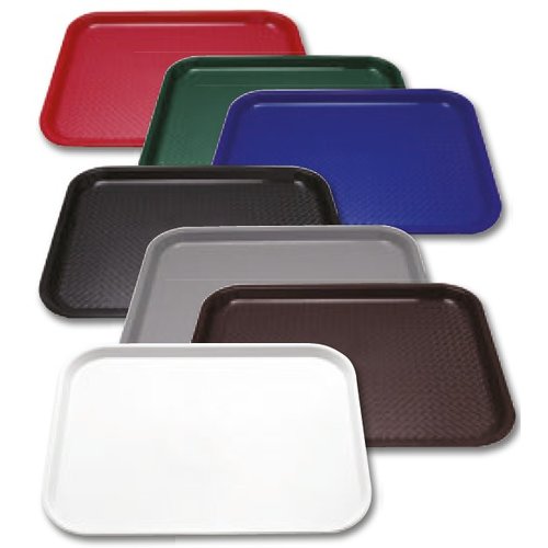  HorecaTraders Plateaux traiteur | 34,5 x 26,5 cm | 7 couleurs | Par 5 pièces 