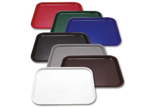  HorecaTraders Plateaux de service traiteur 45x35 cm | 7 couleurs | Par 5 