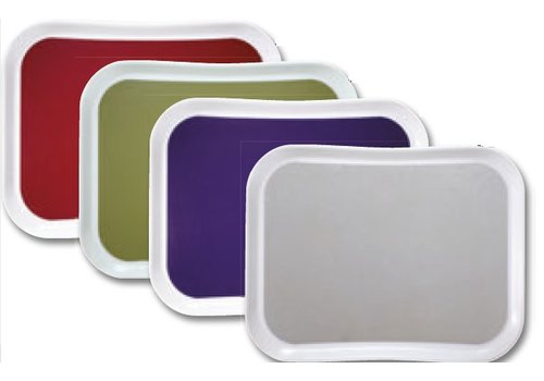  Cambro Plateaux 43 x 33 cm | 4 couleurs | SÉRIE DE LUXE 