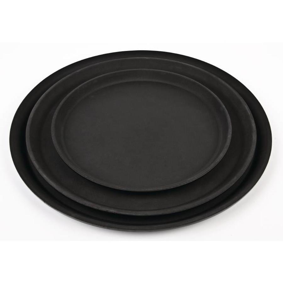 Non-slip Fiberglass Black Tray | Choose from 3 Sizes