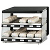 Casselin Warming display case - Burger | Stainless steel | L 800 x D 640 x H 685 mm