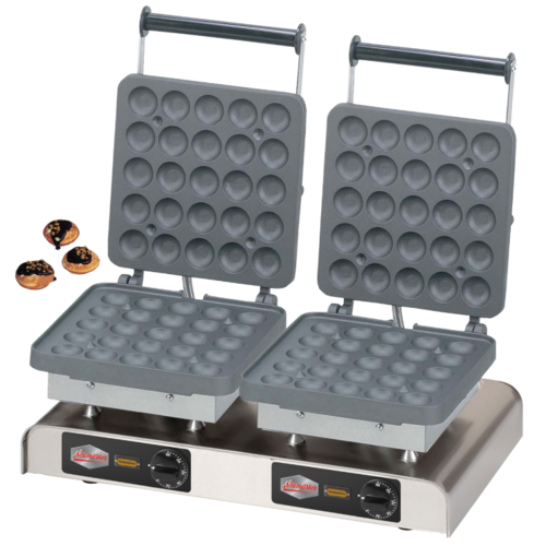  HorecaTraders Poffertjes grill | Eco | Cast iron | 50 poffertjes 