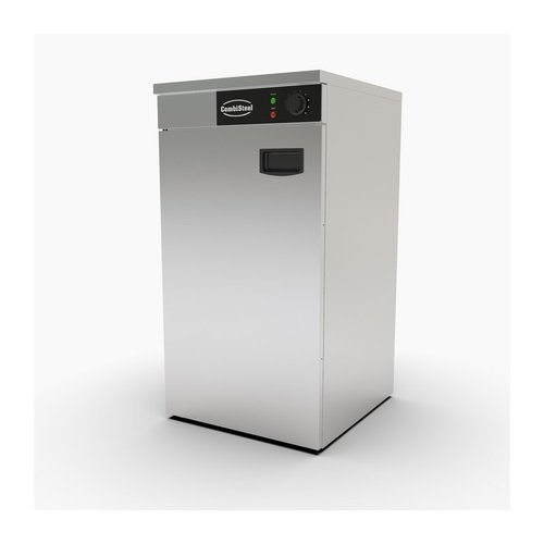  Combisteel Wärmeschrank Edelstahl AISI 201 | 45-60 Teller | 45x48,5x(H)85 cm 