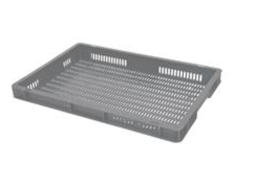  HorecaTraders Shockproof Food Boxes | 600x400X50MM | Perforated 