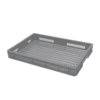 HorecaTraders Boîtes alimentaires antichoc | 600x400x80 MM | Perforé