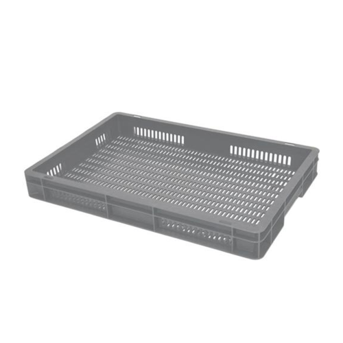  HorecaTraders Boîtes alimentaires antichoc | 600x400x80 MM | Perforé 