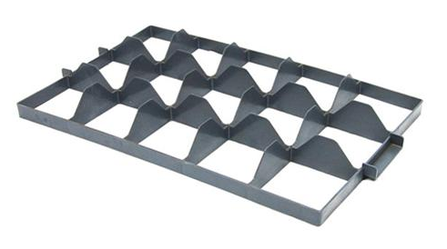 Image showcasing Buy Euronorm crate | Separator | Plastic | 15 compartments | Per 5 ...