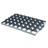 HorecaTraders Euronorm crate | Separator | Plastic | 40 compartments | Per 5 pieces