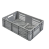 HorecaTraders Shockproof transport boxes Perforated | 600x400x200 MM