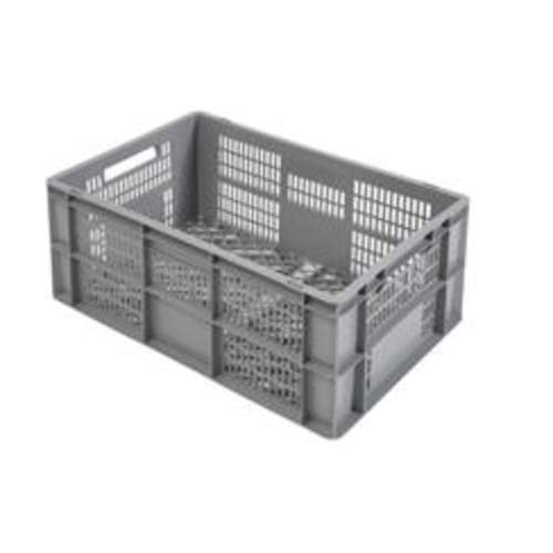  HorecaTraders Caisses en plastique perforées Euronorm | 600x400x270 MM 