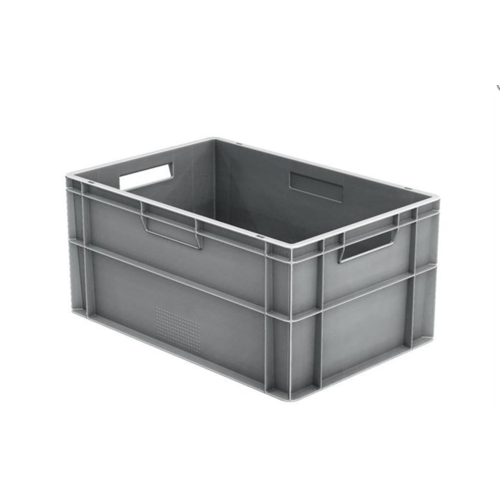  HorecaTraders Euro standard Crates | Plastic | Stackable | 55 L | 600 x 400 x 290 