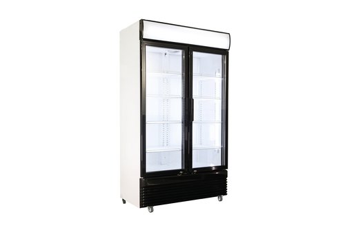  Combisteel Glass door Refrigerator | Forced 2 doors 