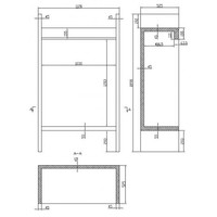 Glass door Refrigerator | Forced 2 doors