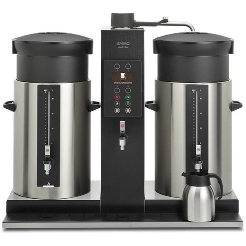  Animo Koffiezetmachine| Incl. Waterkoker| 2 Containers | 3 formaten 