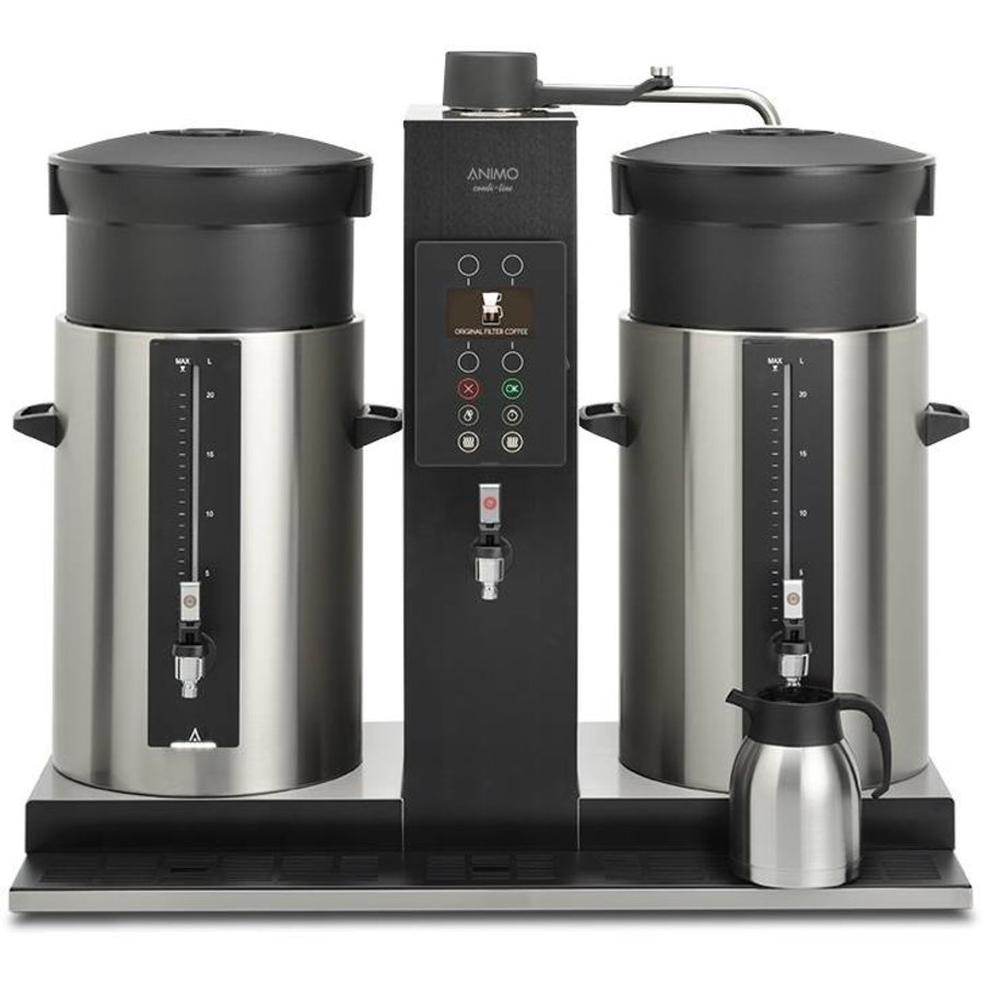 Machine à café | Bouilloire incluse | 2 récipients | 3 tailles