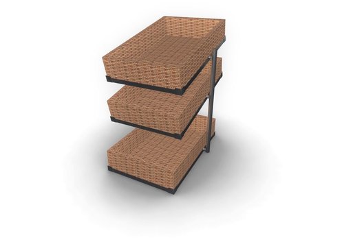  Combisteel Narrow bread basket etagère | 335X620X760MM 