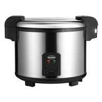 Silver rice cooker | 14 L | Heavy duty