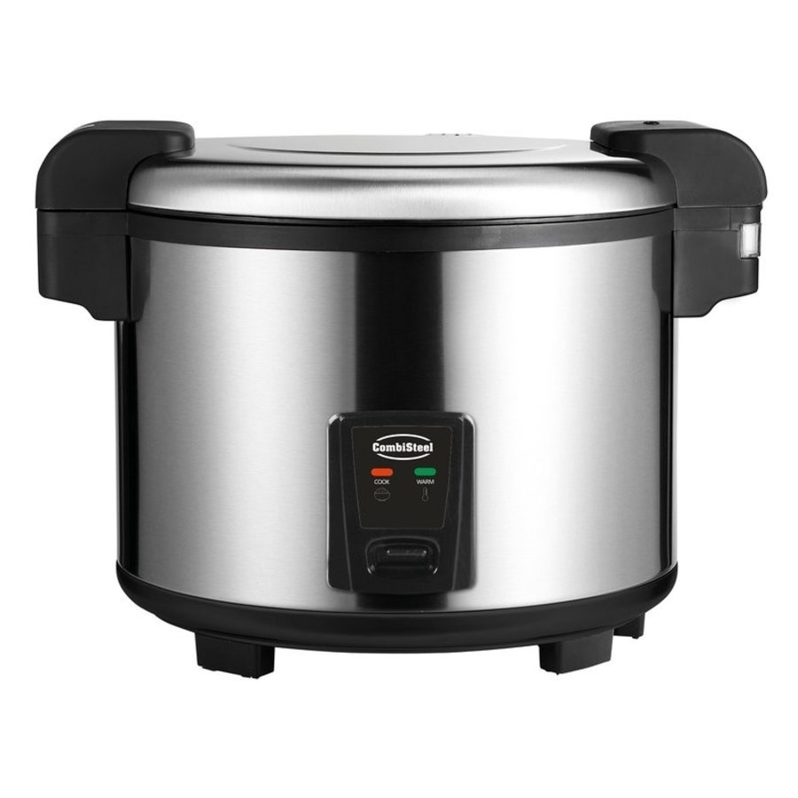 Silver rice cooker | 14 L | Heavy duty