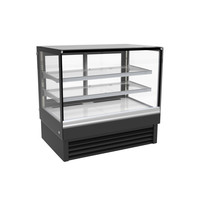 Display Refrigerated Showcase | Illuminated | 2 Tiers | 4 Sizes