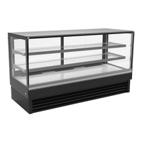 Vitrine réfrigérée | Éclairé | 2 étages | 4 tailles