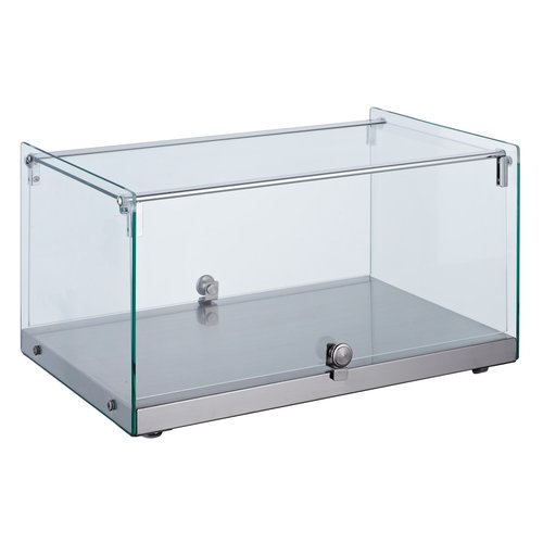  Combisteel Glass display case Right Angles 35 Liter | 554x361x305 MM 