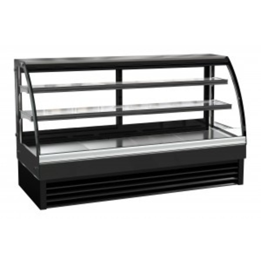 Écran de refroidissement noir | Incl. Éclairage LED | 4 formats