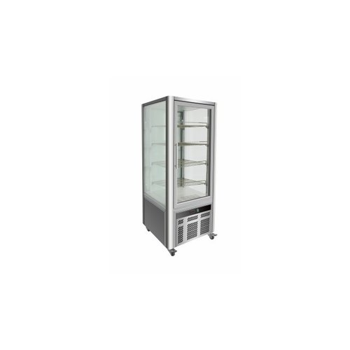  Combisteel Silberne Gebäckvitrine | Handy, Mobiltelefon | 2 Formate 