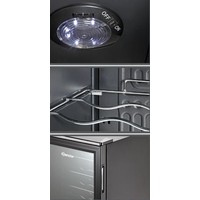 Rafraîchisseur de bouteilles avec verre | 88 litres | 43x48x82 cm