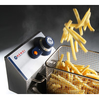 Friteuse en acier inoxydable | 4 litres