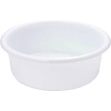 HorecaTraders Conteneur rond en plastique pour chariots à étagères | 480x160 MM