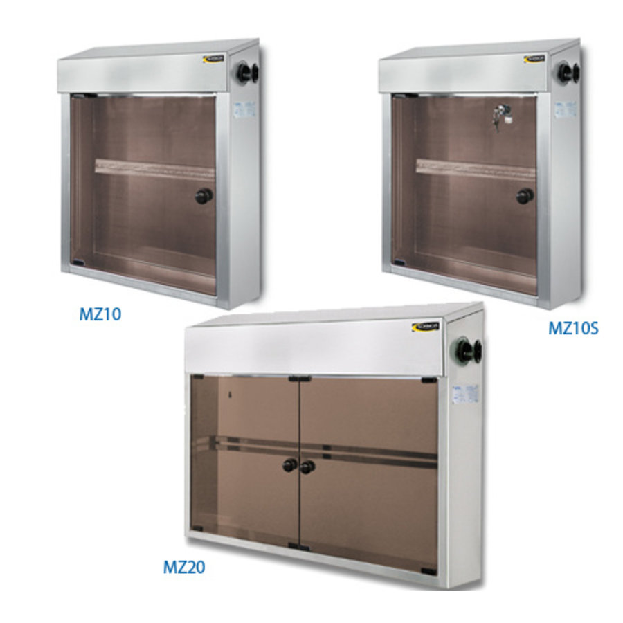 Hygiene cabinets | With magnetic strip | 580x150x646MM | Incl. lighting