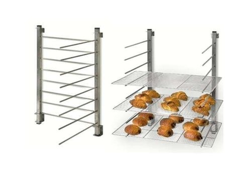  HorecaTraders Wall shelf | Movable | 700 x 400 MM 