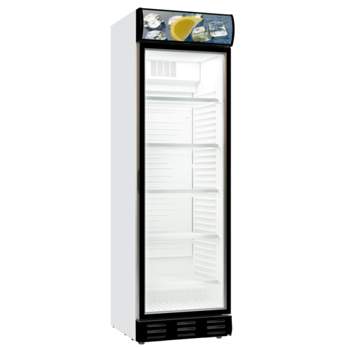  Combisteel Glass Door Refrigerator | 1 Door | Static | LED-lighting 