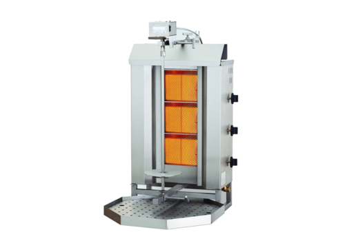  Combisteel Kebab Grill | Gas Motor Boven | 9,7 kW | 31 kG 