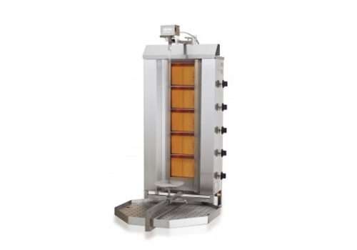  Combisteel Kebab Grill | Gas Motor Boven | 16,1kW | 42 kG 