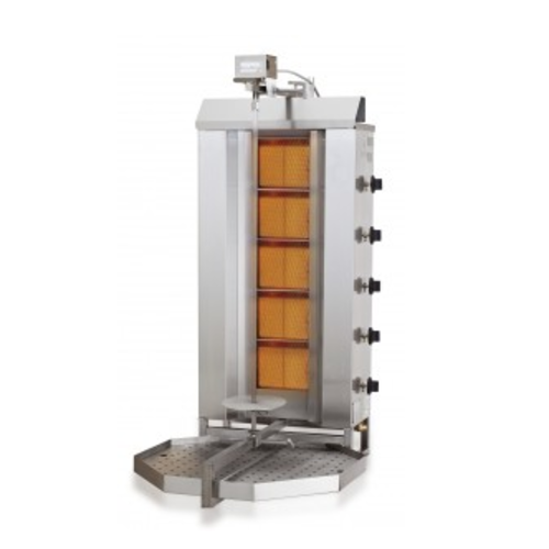  Combisteel Kebab Grill | Gas Motor Boven | 16,1kW | 42 kG 