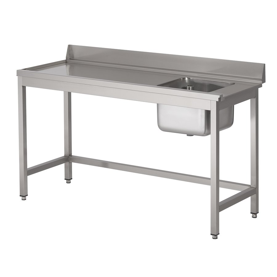 Spüle Edelstahl| 1200 x 700 x 850 mm | 2 Versionen