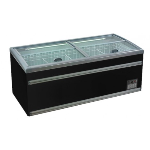  Combisteel Gefrierschrank mit Glastür | 850 Liter | 2100X850X870 MM 