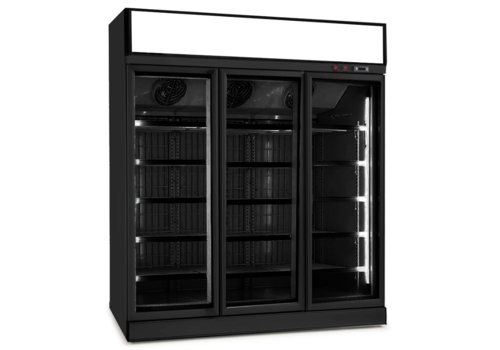  Combisteel Refrigerator With Glass Door | 3 Doors | 1530 Liter 