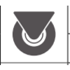 Combisteel Wheels for article 7455.2405 & 7455.2415